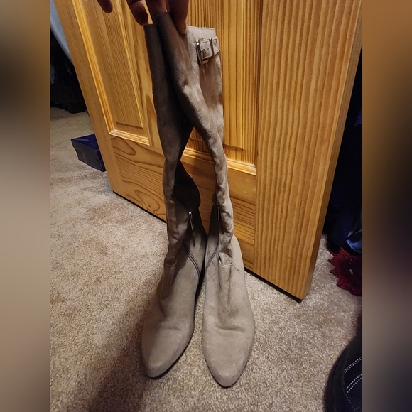 Taupe knee boot wedge Jessica Simpson - Picture 3 of 7